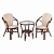 Комплект кофейный PATIO (стол+2 кресла)